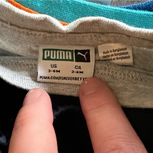 Puma/Reebok t shirts & shorts bundle infant baby 3-6M - Picture 14 of 15